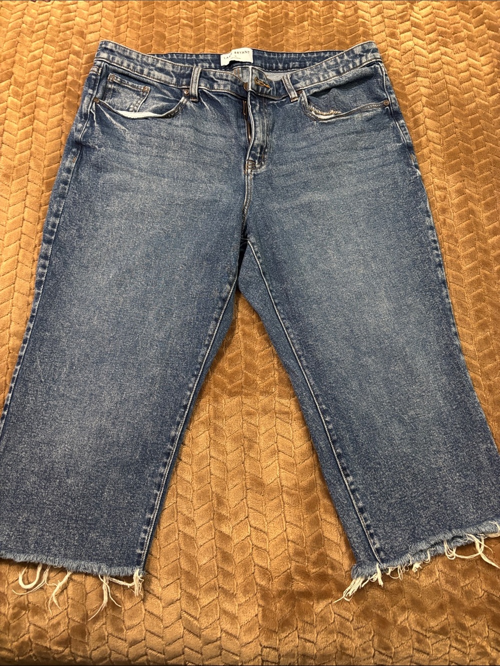Lane Bryant Flex Magic Waistband Slim Straight Ankle Jeans